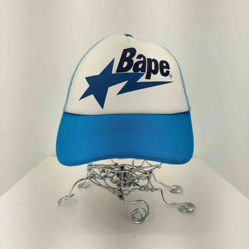 アベイシングエイプ A BATHING APE BAPE STA MESH CAP メンズ FREE