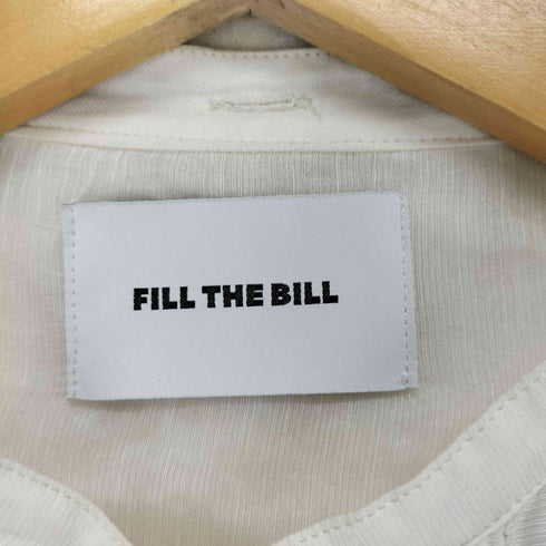 フィルザビル FILL THE BILL バンドカラー シャツワンピース レディース JPN:2