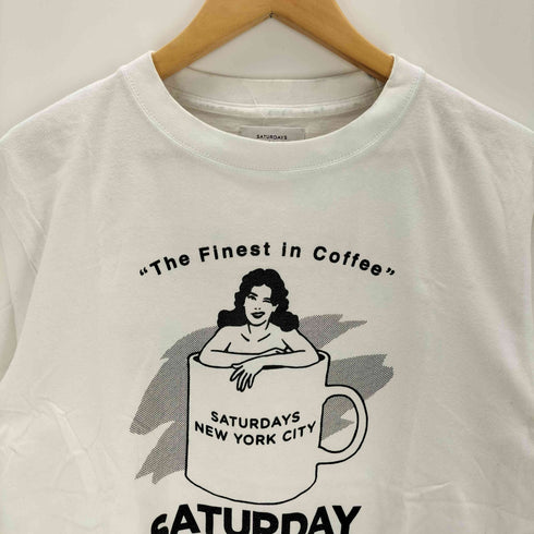 サタデーズニューヨークシティ Saturdays NYC Saturdays NYC Tokyo プリントクルーネックTシャツ メンズ JPN:M