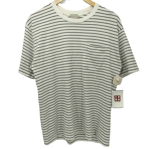 ハンドバーク handvaerk クルーネックボーダー半袖Tシャツ メンズ S