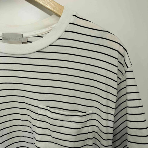 ハンドバーク handvaerk クルーネックボーダー半袖Tシャツ メンズ S