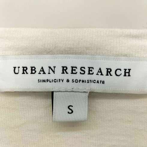 アーバンリサーチ URBAN RESEARCH リラックスボートネックボーダーショートスリーブ メンズ S