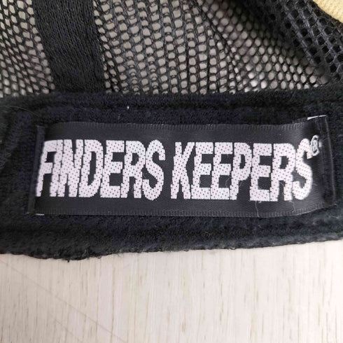 ファイダーズキーパーズ FINDERS KEEPERS ロゴ刺繍キャップ メンズ