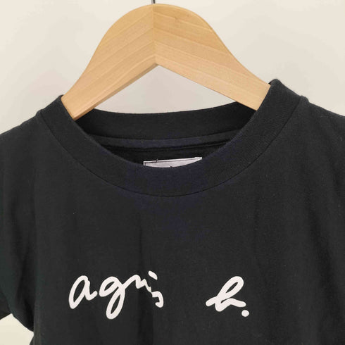 アニエスベーアンファン agnes b. ENFANT アイコン ロゴ プリント S/S Tシャツ レディース