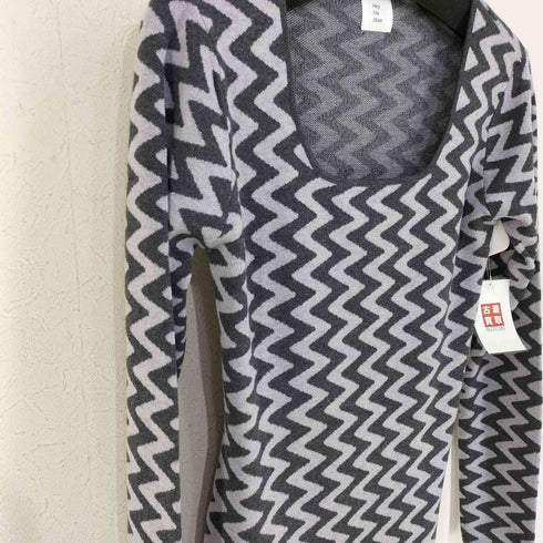 ヘイライフストア Hey life store jacquard knit onepiece / AAAMYYY レディース FREE