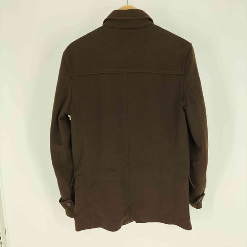 アトリエサブ ATELIER SAB MEN カシミヤ 混 比翼 ステンカラー ショート コート メンズ 50