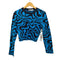 ザラ ZARA MARBLE JACQUARD KNIT レディース