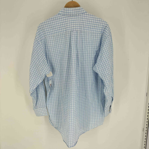 トミーヒルフィガー TOMMY HILFIGER TLC THE LIFETIME COLLAR チェック ボタンダウン L/S シャツ メンズ import:L