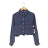 ザラ ZARA CROPPED SATIN SHIRT クロップドサテンシャツ レディース import:S