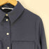 ザラ ZARA CROPPED SATIN SHIRT クロップドサテンシャツ レディース import:S