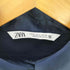 ザラ ZARA CROPPED SATIN SHIRT クロップドサテンシャツ レディース import:S
