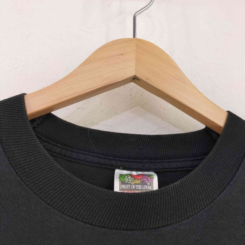 フルーツオブザルーム FRUIT OF THE LOOM 両面プリント クルーネックTシャツ メンズ import:L