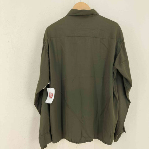 SOMESET オープンカラー ボックス レーヨンシャツ メンズ import:L