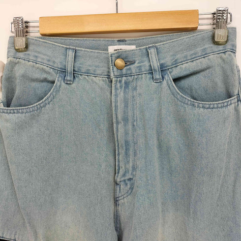 セダクル sedacle スタッズ ワイド デニム カーゴ パンツ レディース JPN:S