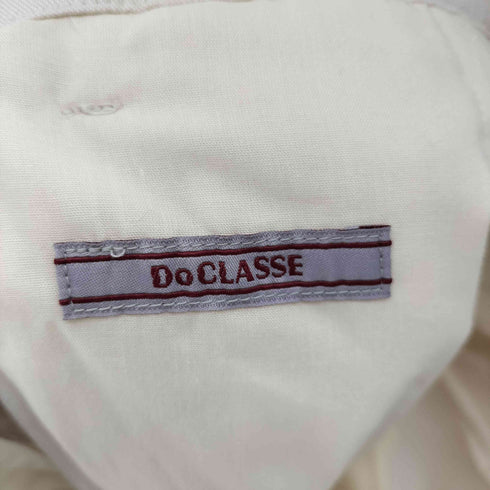 ドゥクラッセ DoCLASSE コットンリネン2タックパンツ メンズ JPN:L