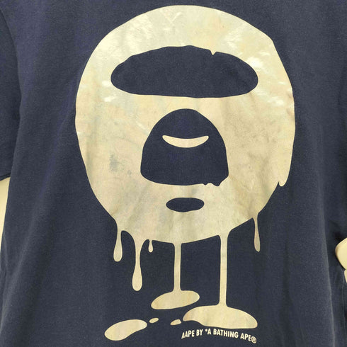 アベイシングエイプ A BATHING APE メタリック プリント S/S Tシャツ メンズ JPN:S