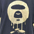アベイシングエイプ A BATHING APE メタリック プリント S/S Tシャツ メンズ JPN:S