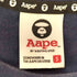 アベイシングエイプ A BATHING APE メタリック プリント S/S Tシャツ メンズ JPN:S