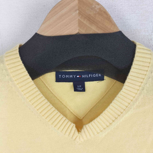トミーヒルフィガー TOMMY HILFIGER Vネック ニットプルオーバー レディース JPN:S