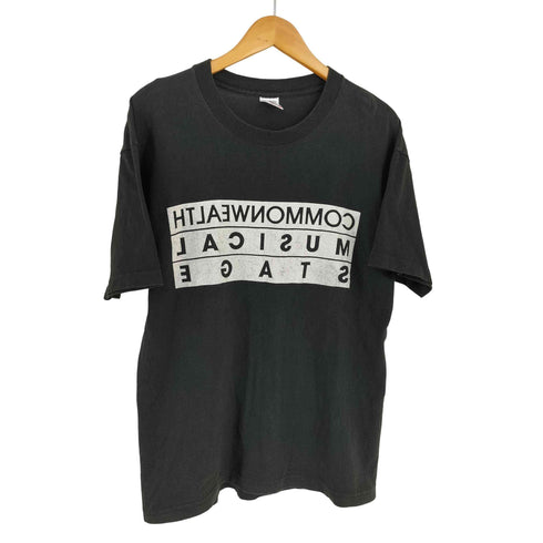 フルーツオブザルーム FRUIT OF THE LOOM USA製 COMMONWEALTH MUSICAL STAGE 両面プリント クルーネックTシャツ メンズ import:M