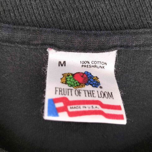 フルーツオブザルーム FRUIT OF THE LOOM USA製 COMMONWEALTH MUSICAL STAGE 両面プリント クルーネックTシャツ メンズ import:M
