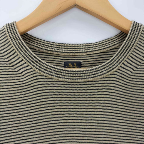 バトナー BATONER 23SS SMOOTH KNIT CREW NECK T-SHIRT スムースニットクルーネックティーシャツ メンズ JPN:3