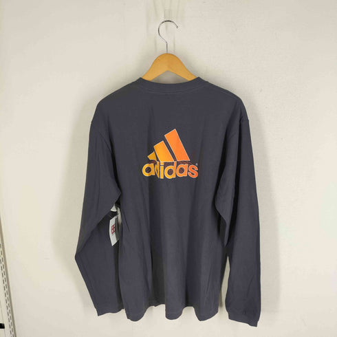 アディダス adidas CLIMALITE ライン グラデーション クルーネック L/S カットソー メンズ 42/44