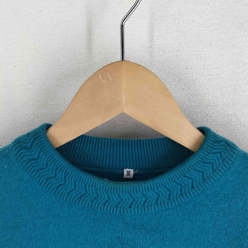 PIASPORTS OLD 日本製 刺繍 クルーネック ウールニット メンズ 3