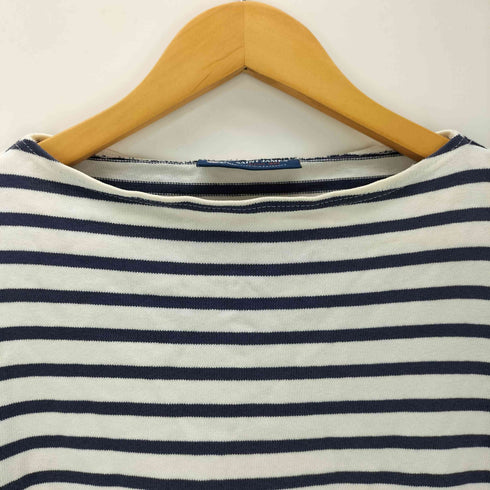 セントジェームス SAINT JAMES border ouessant three quarter sleeve tee メンズ US42