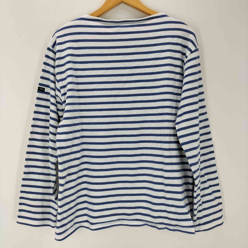 セントジェームス SAINT JAMES border ouessant three quarter sleeve tee メンズ US:42