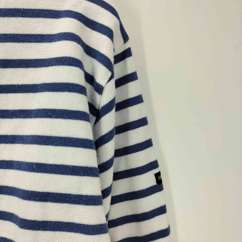 セントジェームス SAINT JAMES border ouessant three quarter sleeve tee メンズ US:42