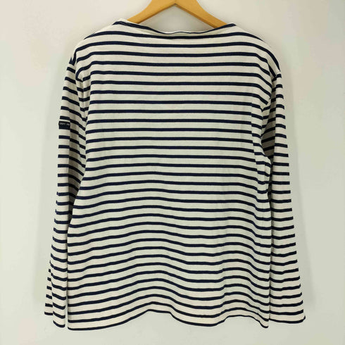 セントジェームス SAINT JAMES border ouessant three quarter sleeve tee メンズ US:42