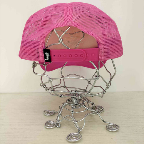 ステューシー Stussy TRUCKER BIG BASIC SNAPBACK メッシュキャップ メンズ FREE