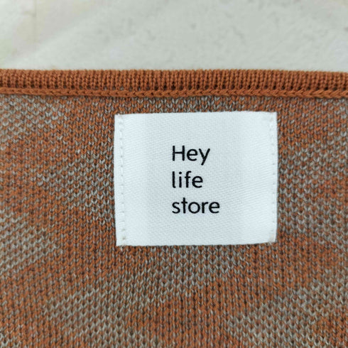 ヘイライフストア Hey life store jacquard knit onepiece / AAAMYYY レディース FREE