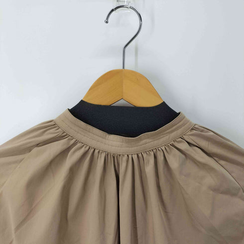 スタイルミキサー STYLEMIXER ショルダー折り紙プリーツワンピース ロングカフス レディース import:S