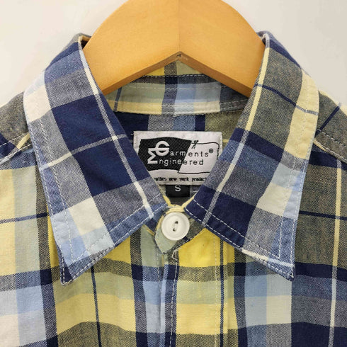 エンジニアードガーメンツ Engineered Garments 旧タグ レギュラーカラー チェックシャツ メンズ import:S