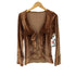 ヘイライフストア Hey life store mellow velour cardigan / AAAMYYY レディース FREE