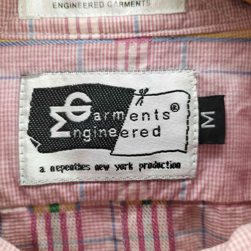 エンジニアードガーメンツ Engineered Garments 旧タグ ボタンダウン チェックシャツ メンズ import:M