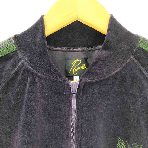 ニードルズ Needles 21AW R.C.Track Jacket - C/Pe Velour ベロアトラックジャケット メンズ JPN:S