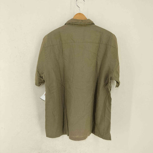 ギャップ Gap OLD リネンコットン S/S シャツ メンズ import:M