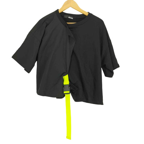 ウィップスタッフ WHIP STAFF 再構築ナイロン切替Tシャツ レディース FREE