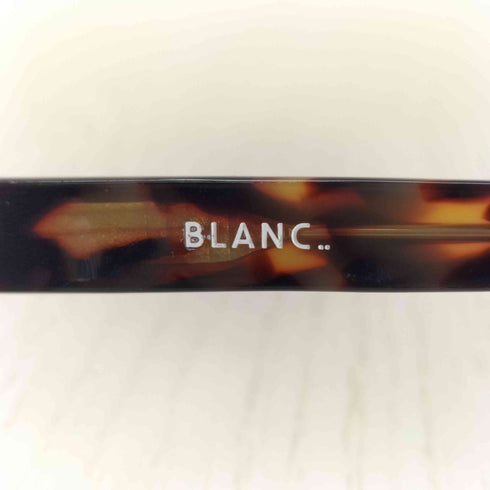 BLANC B0006 BROWN2 鼈甲柄 ウェリントン型サングラス レディース 52口21