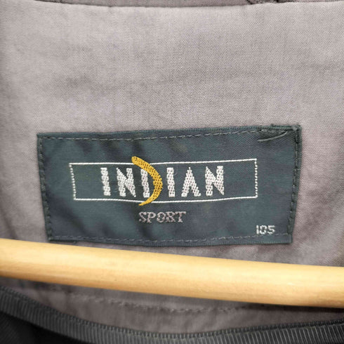 インディアン INDIAN チンスト 付き ステンカラーコート メンズ