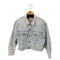 ゲスジーンズ GUESS JEANS クロップドアイスウォッシュデニムジャケット レディース import:S