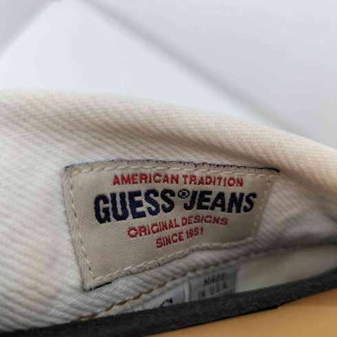 ゲスジーンズ GUESS JEANS クロップドアイスウォッシュデニムジャケット レディース import:S