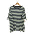 USA製 NAVY ボーダーTシャツ メンズ import:L