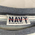 USA製 NAVY ボーダーTシャツ メンズ import:L