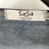 SaSa デニムフレアマキシワンピース レディース ONE SIZE