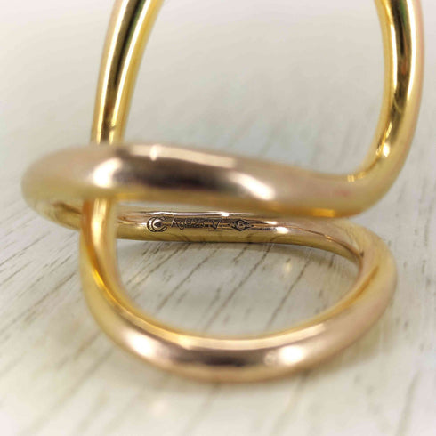 シャーロットチェスネス CHARLOTTE CHESNAIS Ag925 Ribbon Ring レディース 9号