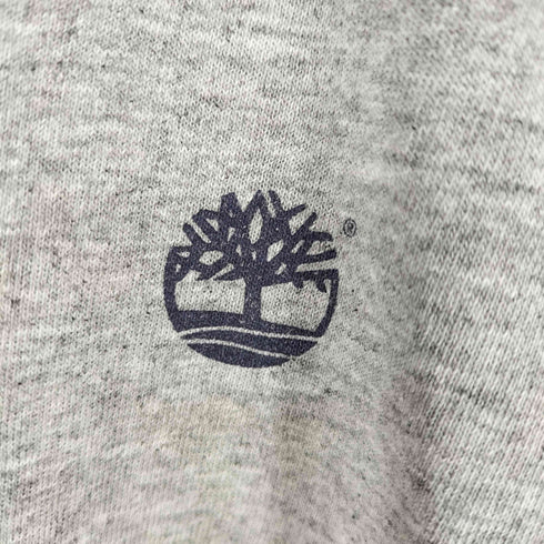 ティンバーランド Timberland USA製 ロゴプリント クルーネックTシャツ メンズ import:S